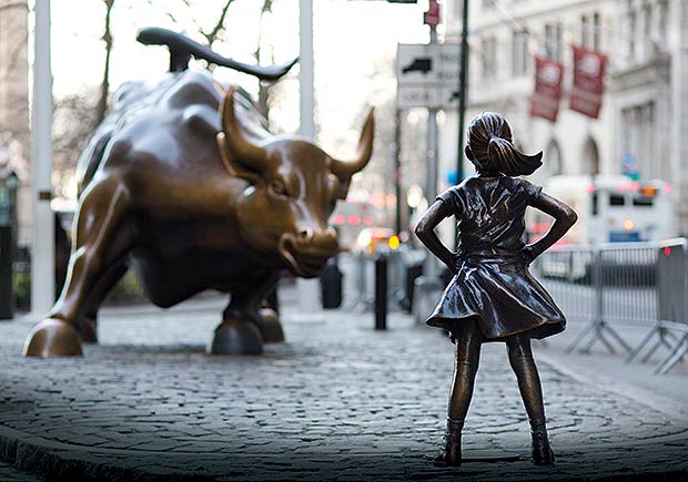 "Fearless Girl", ou garota destemida, criada pela McCann Nova York, foi o case do ano no festival